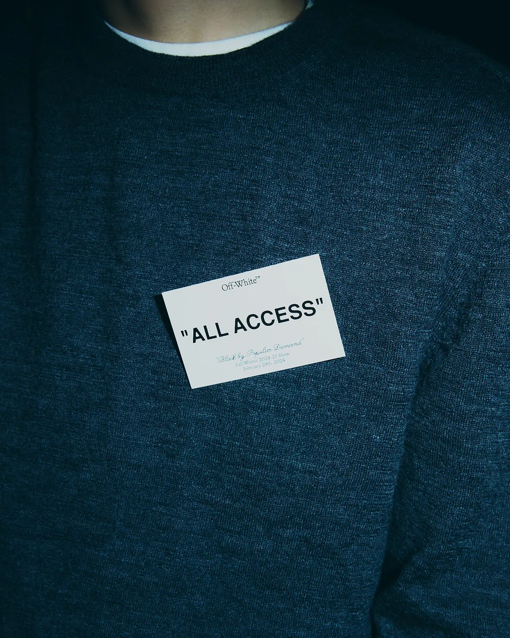 Off White / AW24 Show BTS